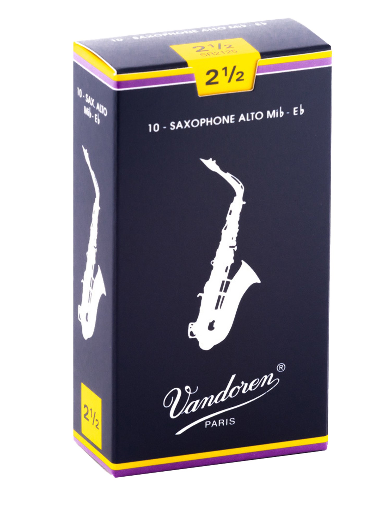 Vandoren Traditional Alto Saxophone Reeds - Box of 10