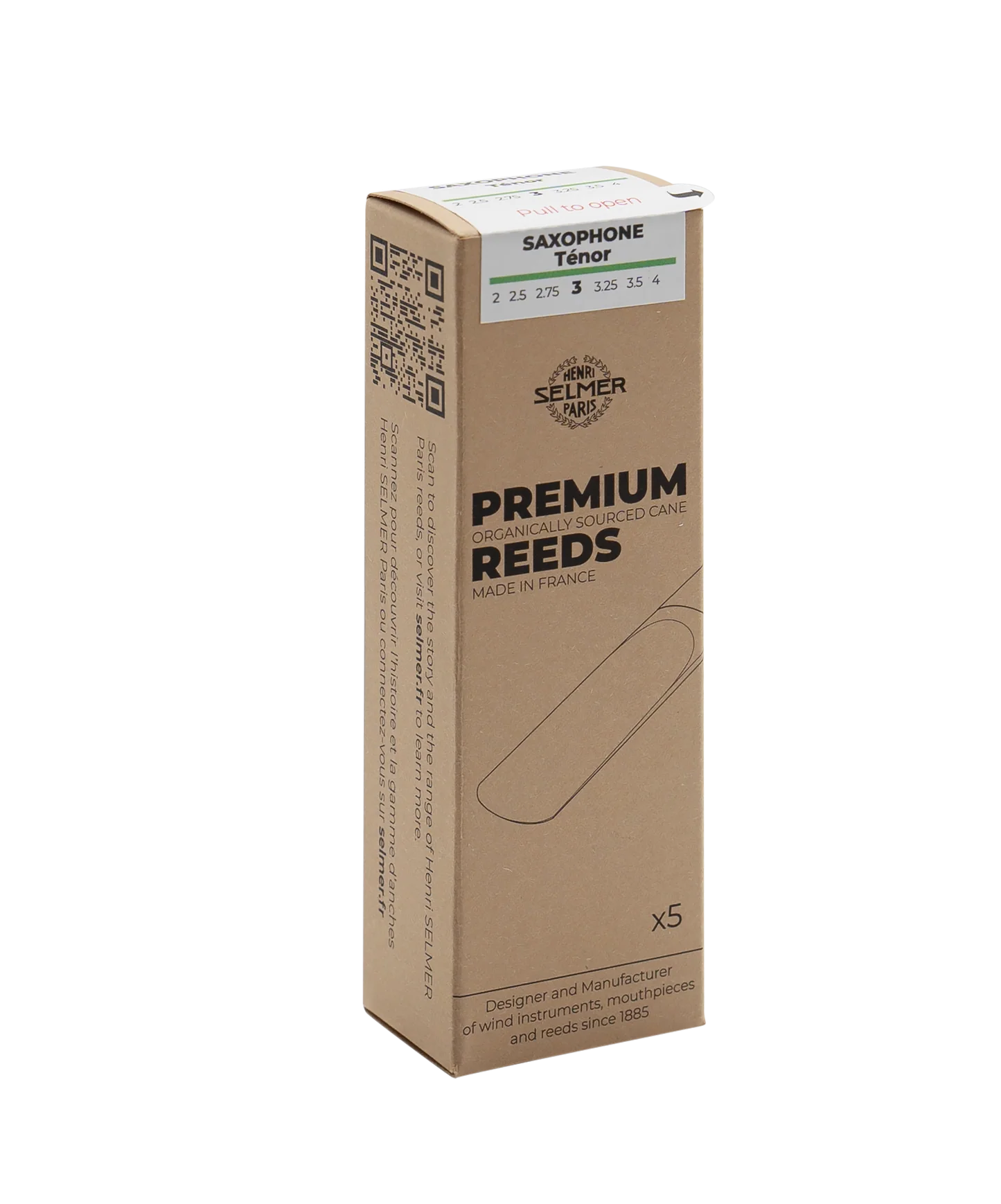 Selmer Paris Tenor Saxophone Reeds