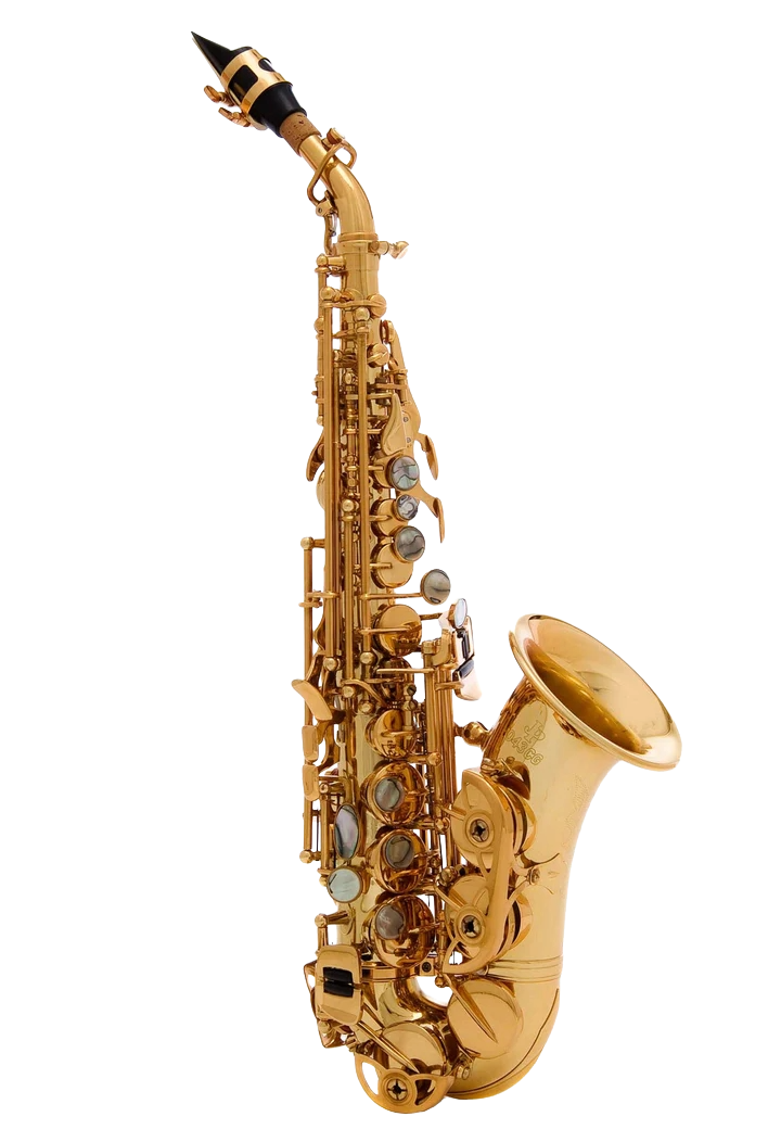 John Packer Curved Soprano Saxophone - Gold Lacquer