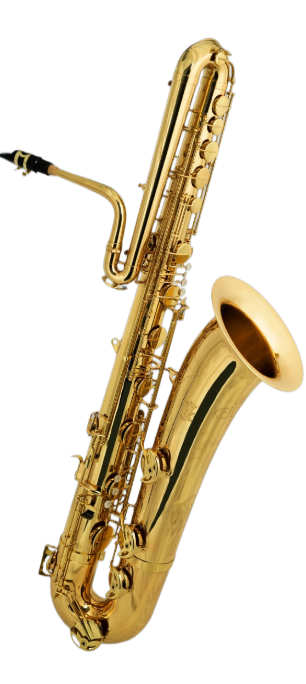 Julius Keilwerth SX90 Eb Professional Bass Saxophone - Gold Lacquer