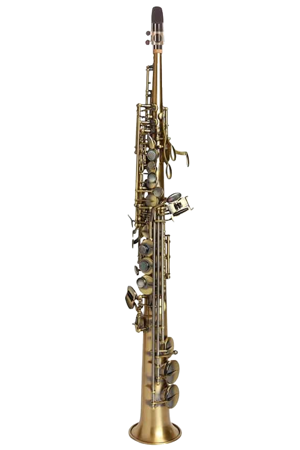 Dakota XG Series Soprano Saxophone - Antique Finish