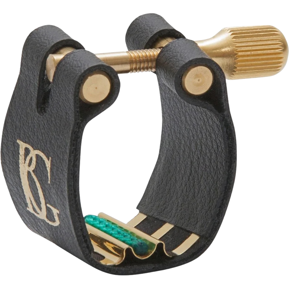 BG Super Revelation Soprano Saxophone Ligature -Gold Plated Insert