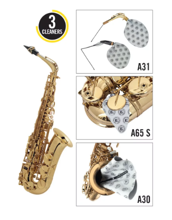 BG Alto Sax Combo Cleaning Pack