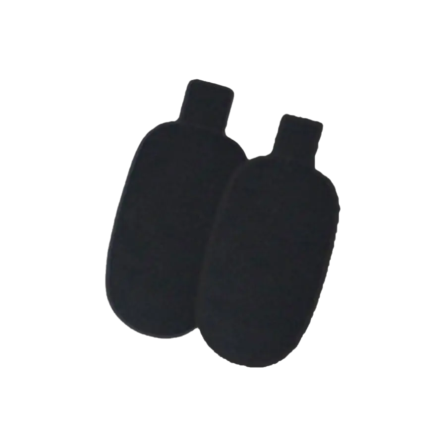 Jody Jazz Large BLACK Patch Mouthpiece Cushion (2 Pack)