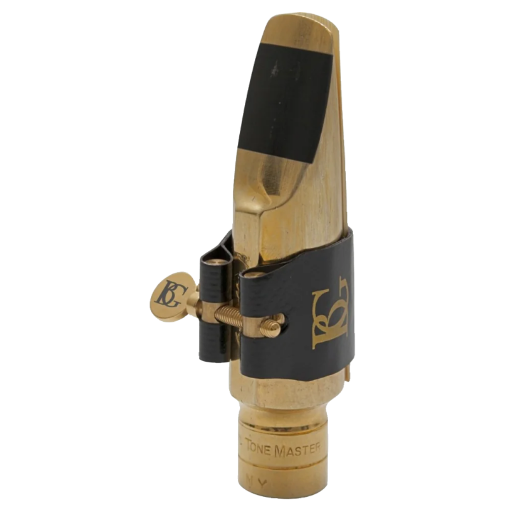 Saxophone mouthpiece with ligature