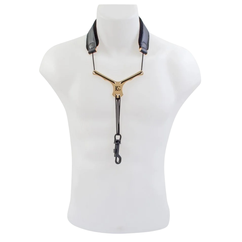 BG ZEN Leather Saxophone Strap