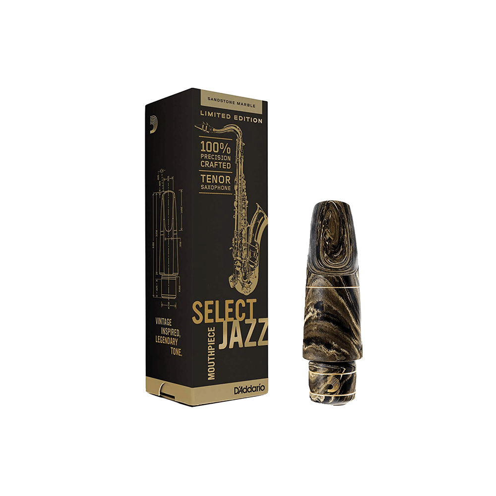 D'Addario Select Jazz Tenor Saxophone Marble Mouthpiece