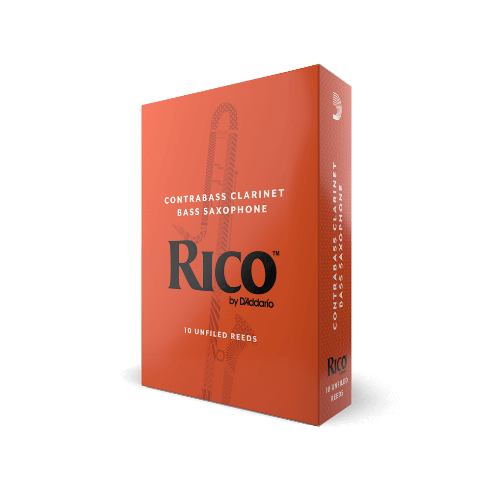 Rico Bass Saxophone Reeds - Box of 10