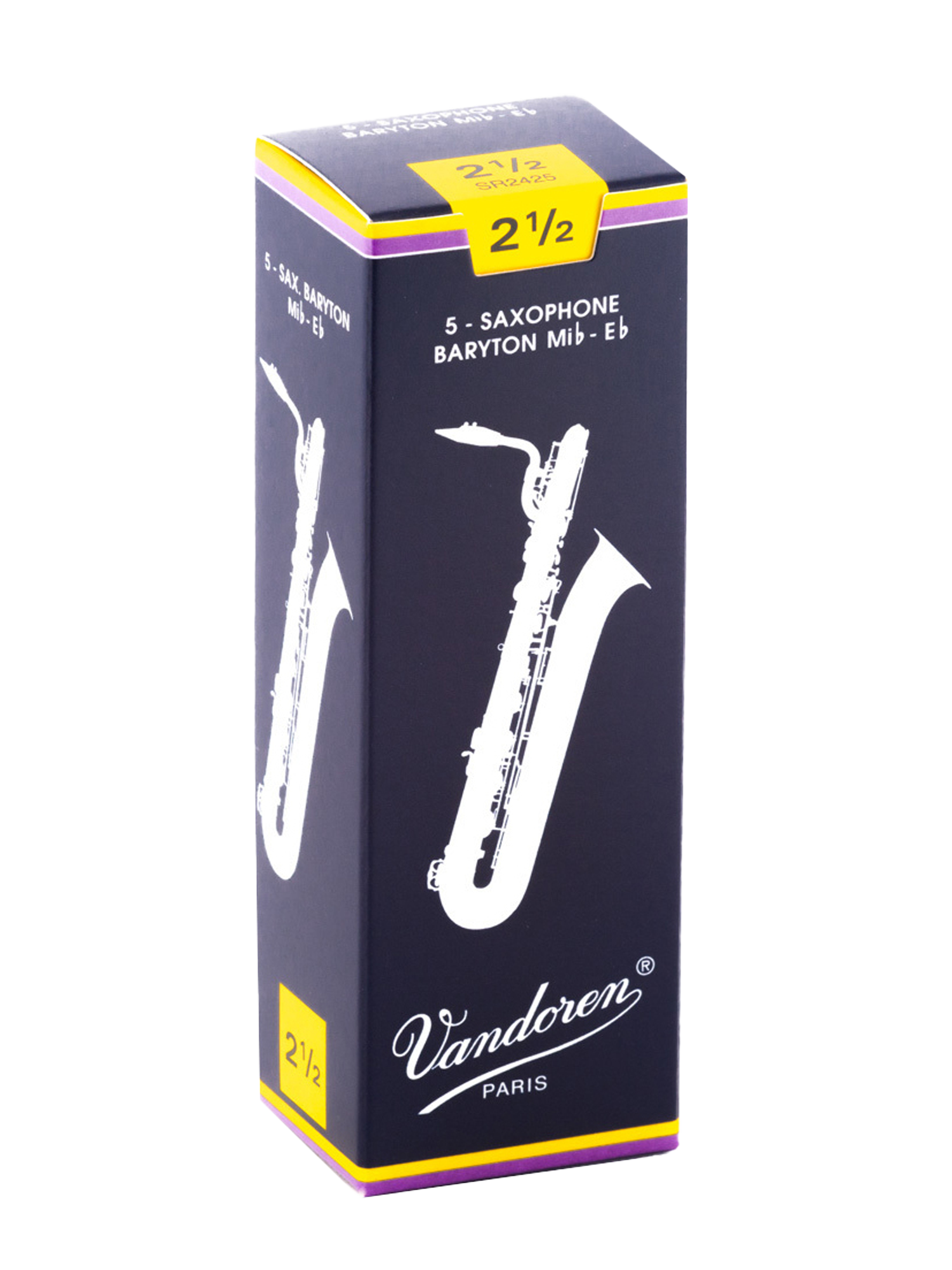 Vandoren Traditional Baritone Saxophone Reeds - Box of 5