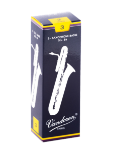 Vandoren Traditional Bass Saxophone Reeds - Box of 5