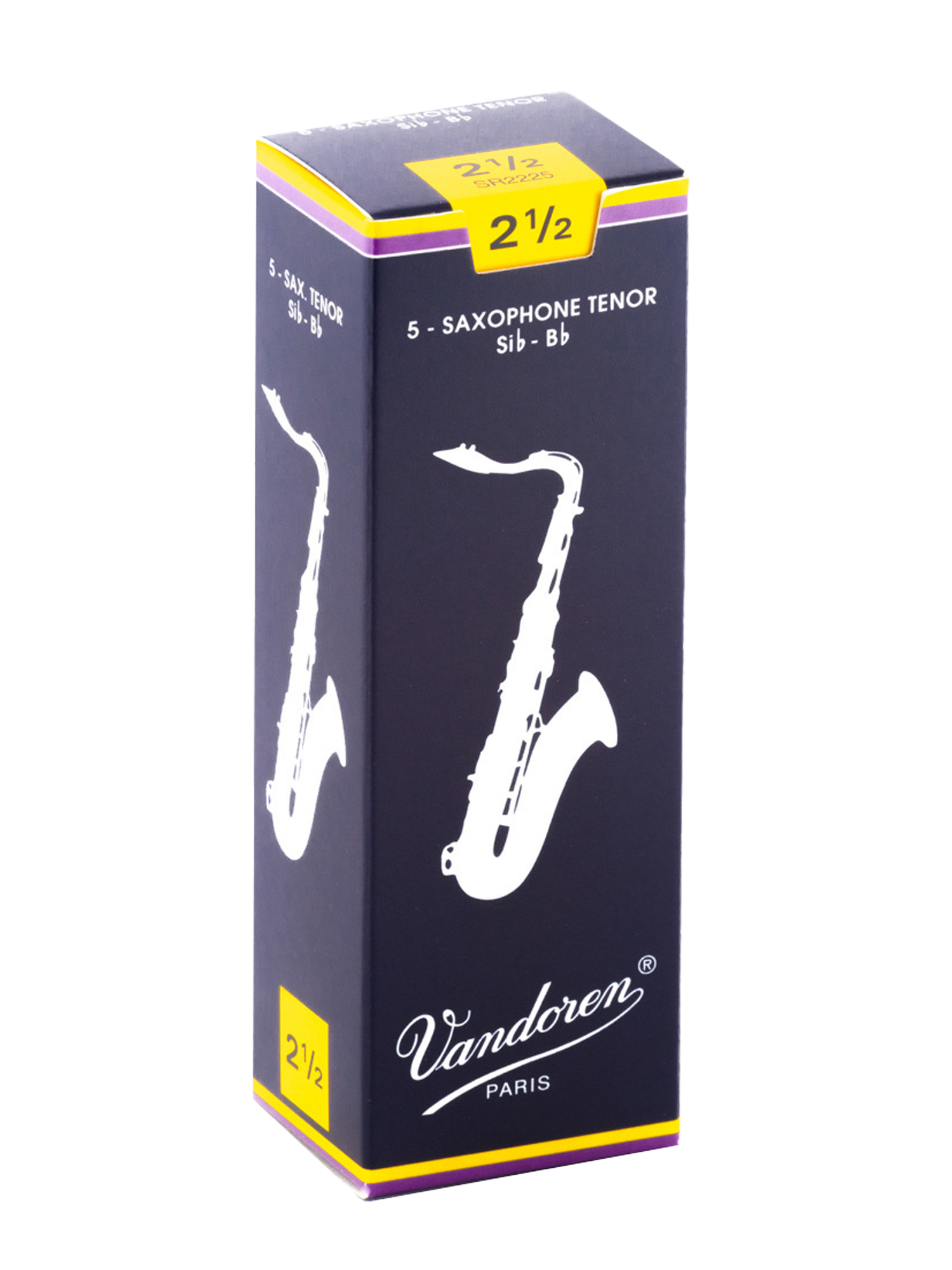 Vandoren Traditional Tenor Saxophone Reeds - Box of 5