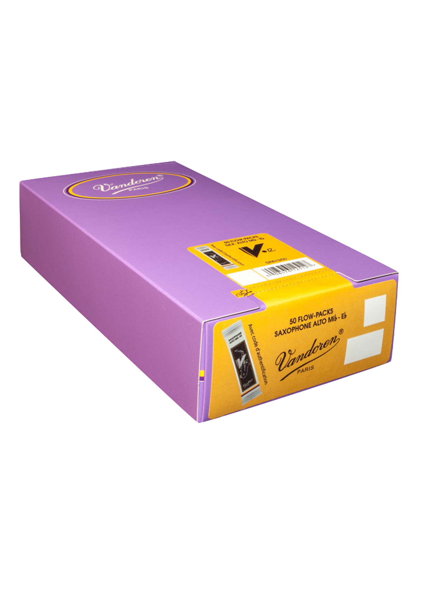 Vandoren V12 Alto Saxophone Reeds - Box of 50