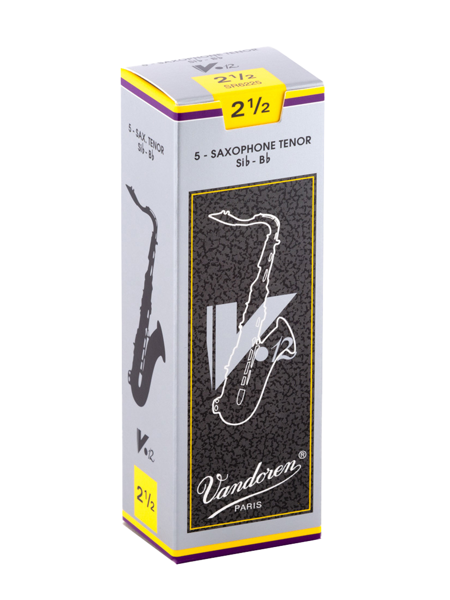 Vandoren V12 Tenor Saxophone Reeds - Box of 5