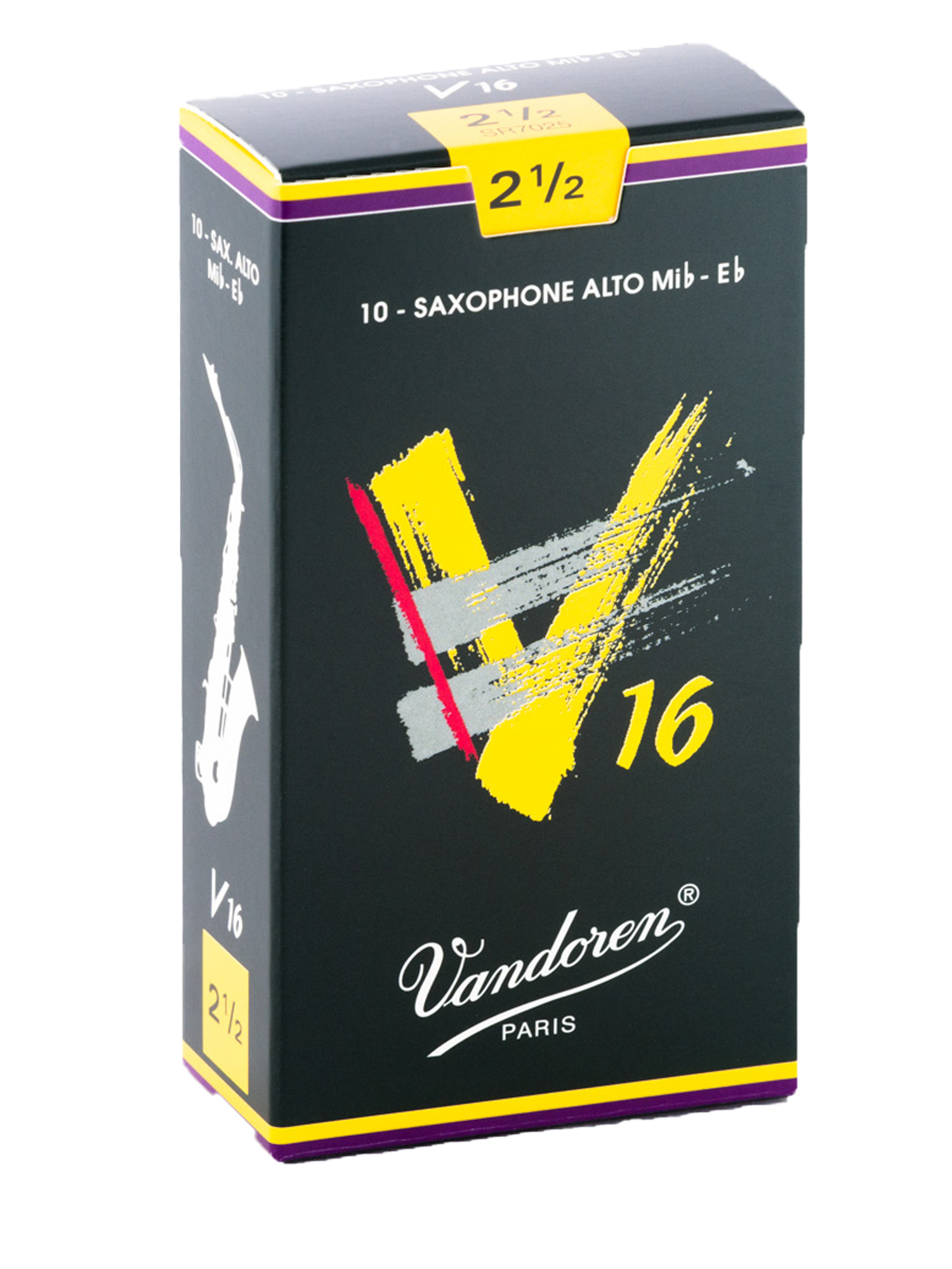 Vandoren V16 Series Alto Saxophone Reeds - Box of 10