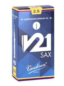 Vandoren V21 Soprano Saxophone Reeds - Box of 10
