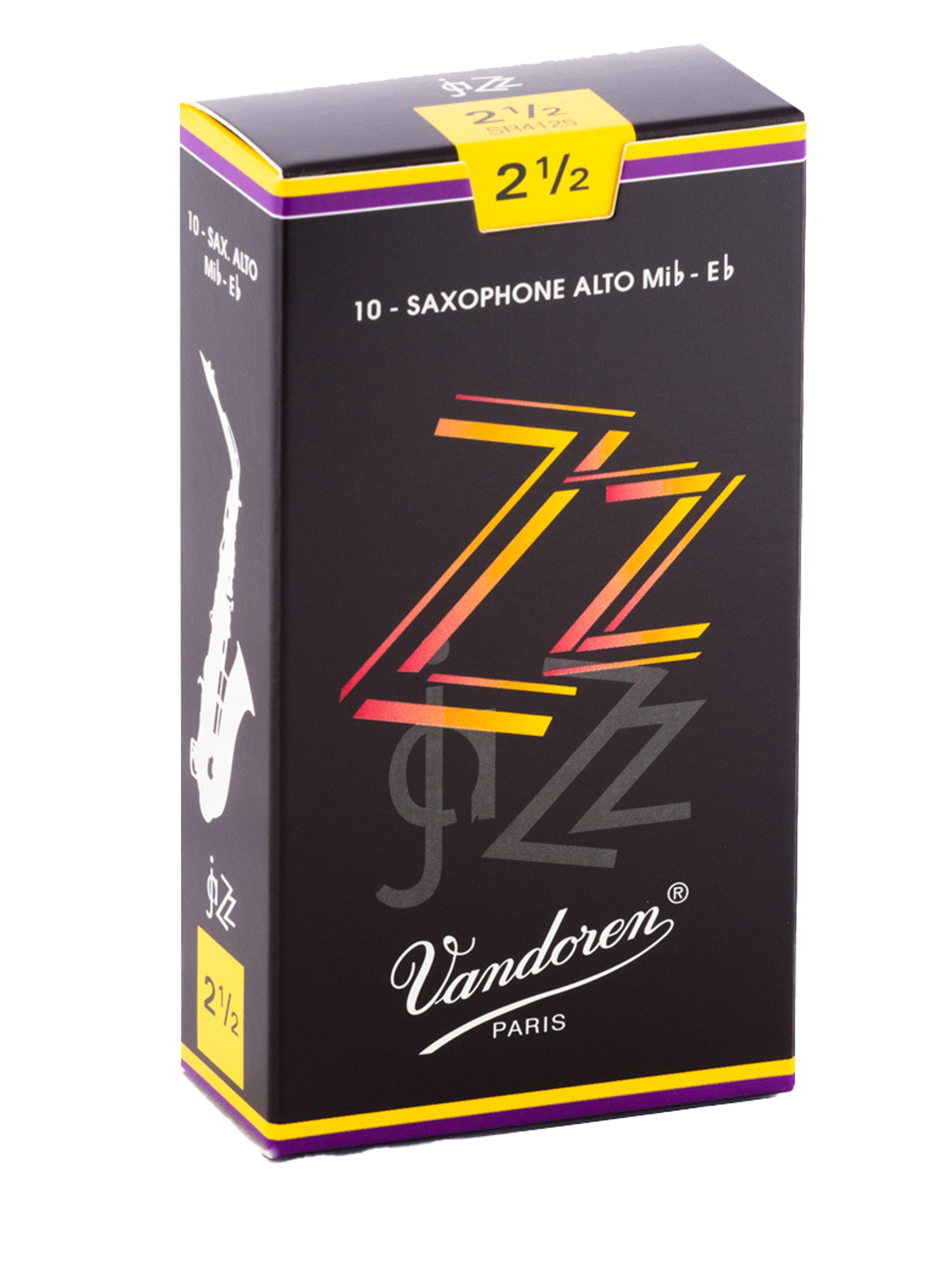 Vandoren ZZ Series Alto Saxophone Reeds - Box of 10