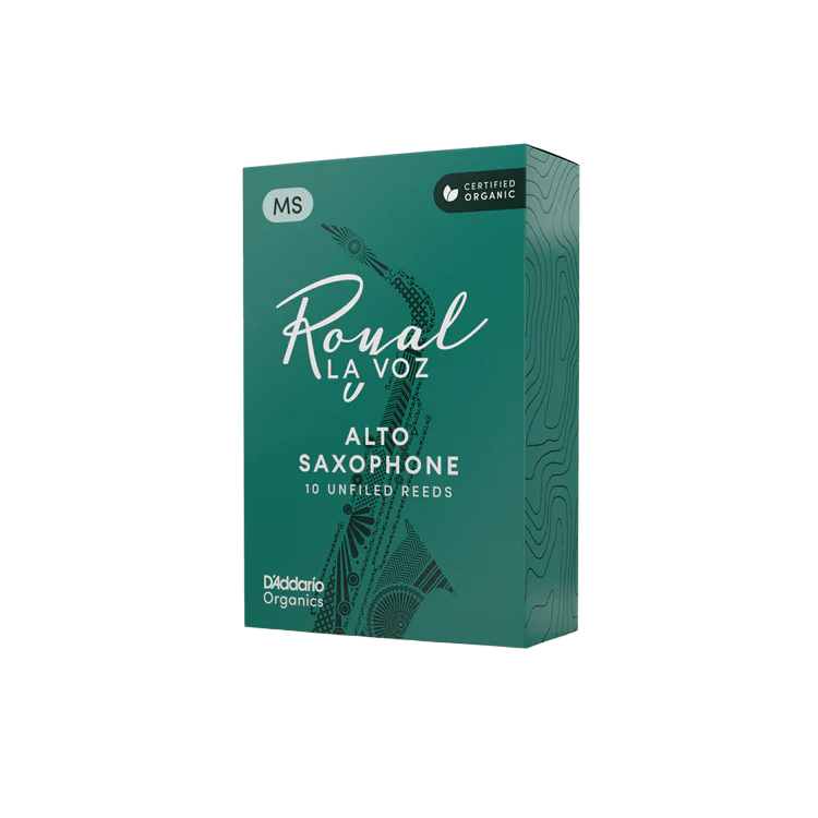 Royal La Voz Organic Alto Saxophone Reeds - Box of 10