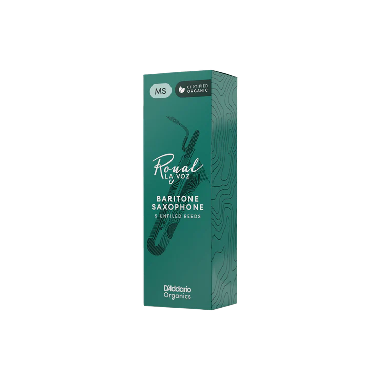 Royal La Voz Organic Baritone Saxophone Reeds - Box of 5